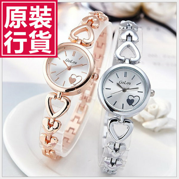 JK KOREA women's heart-shaped quartz watch (J0119)