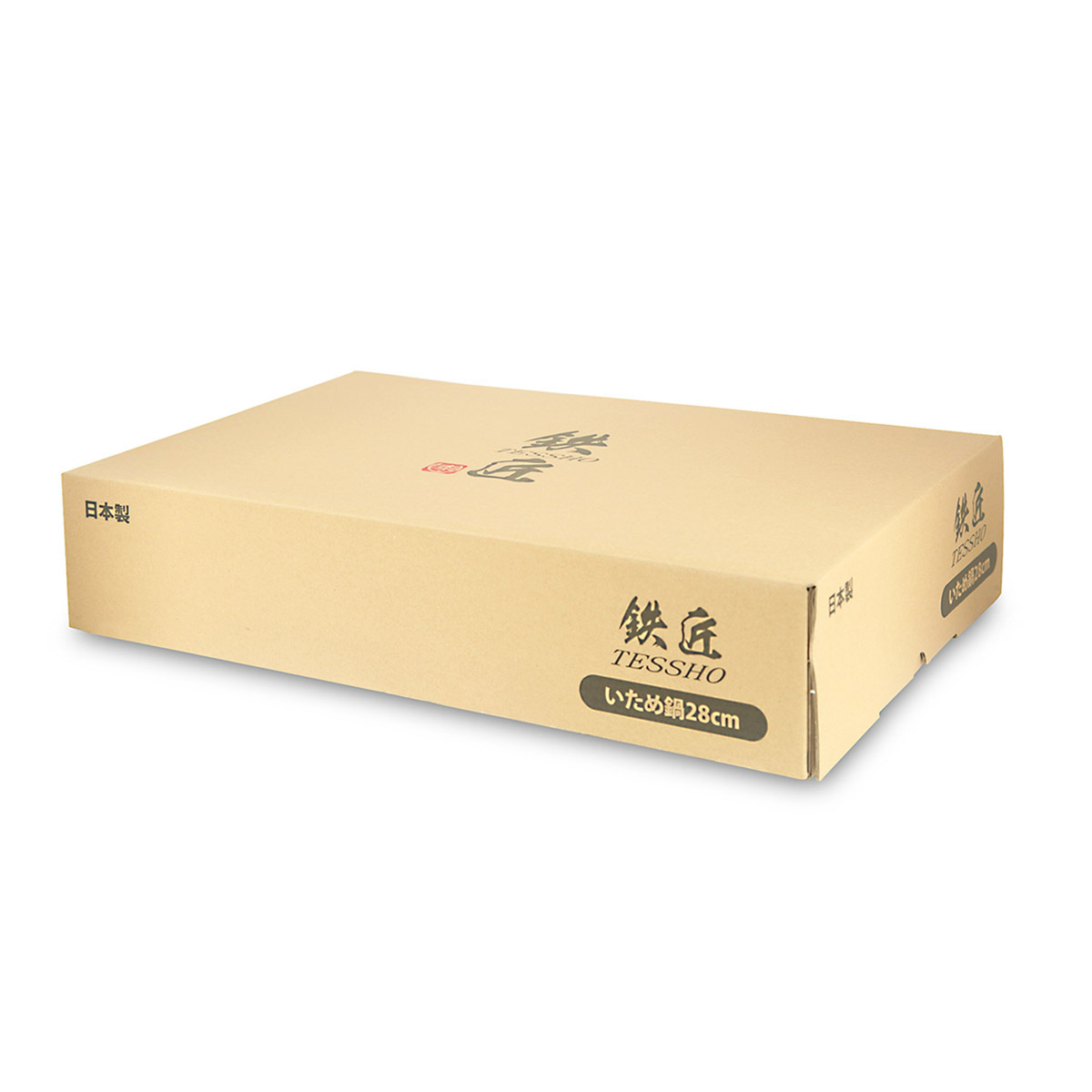 日本鉄匠 28cm單柄窒化鐵炒鑊 -WK-TS-0059