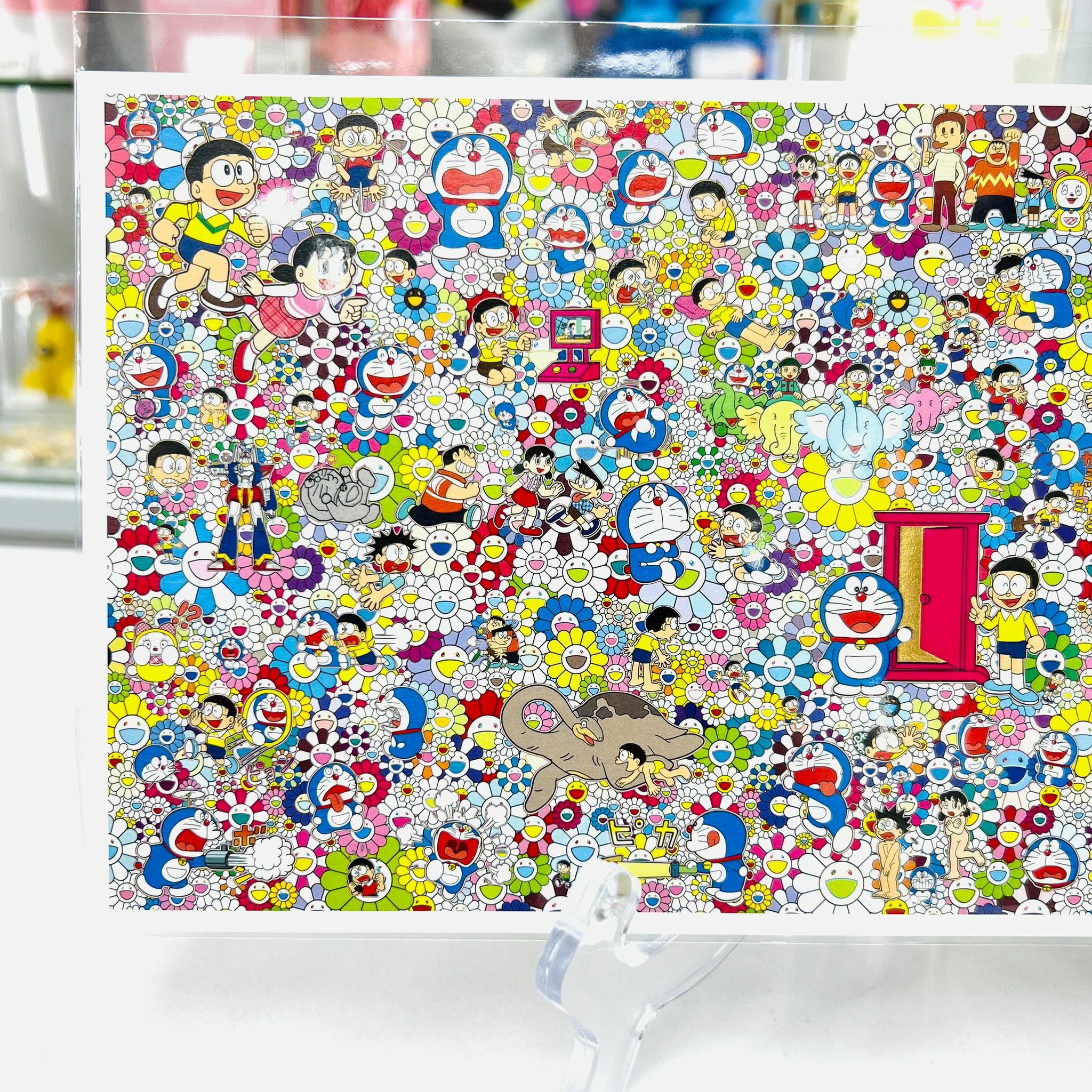 Murakami x Doraemon Expo postcard (L)