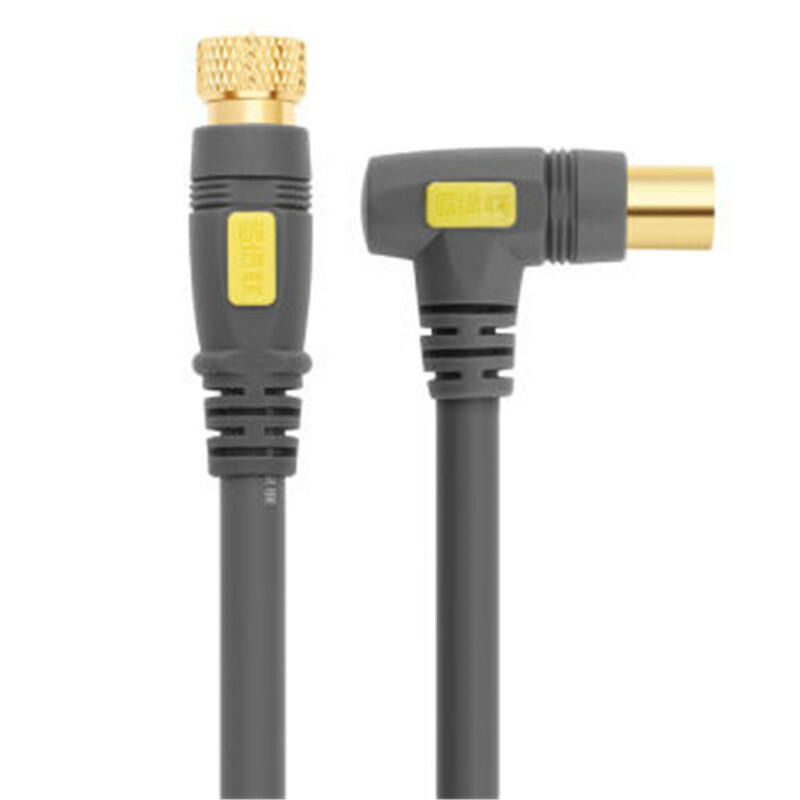 UGREEN - 10719 高清電視信號射頻同軸線 UK (英規, 螺紋) - 1M