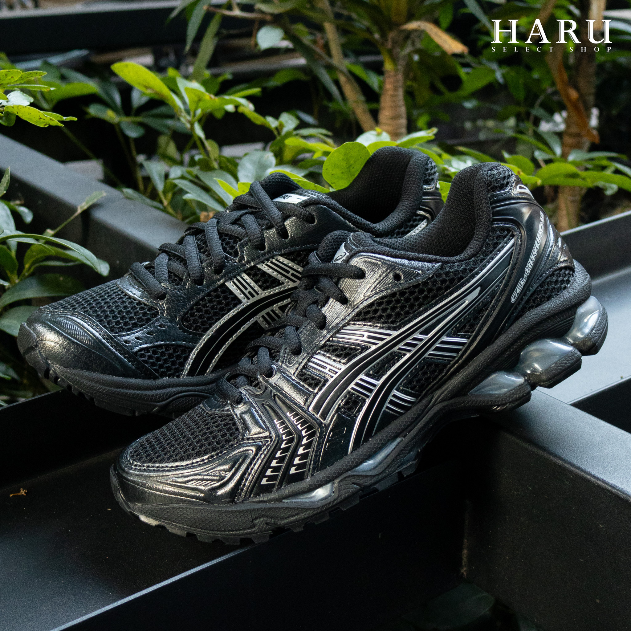 海外限定 Asics GEL-KAYANO 14  黑武士 白銀 蠟灰 Y2K 金屬 奶油底 休閒鞋 男女鞋 1201A019-006-200