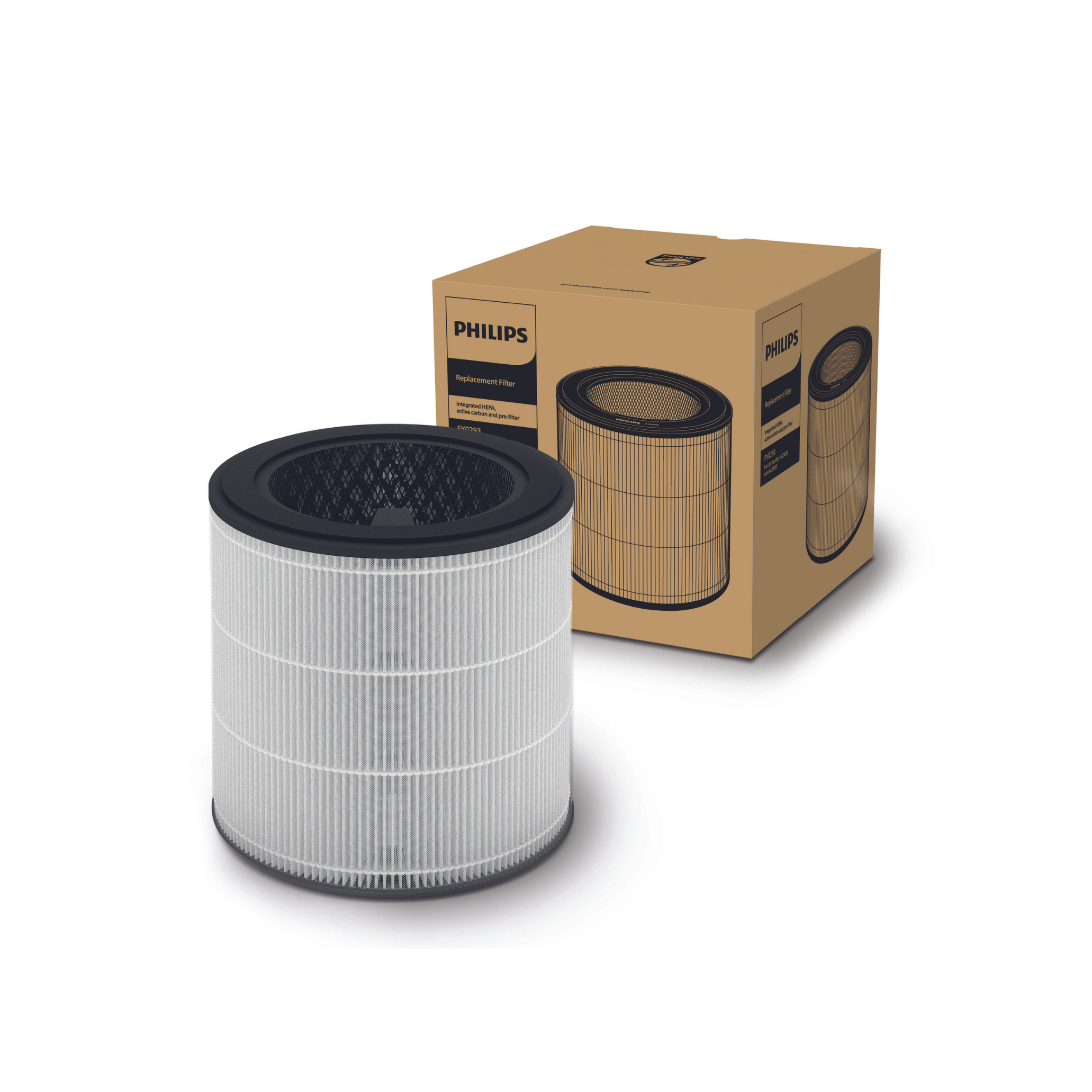Philips NanoProtect複合活性碳HEPA濾網 FY0293/30