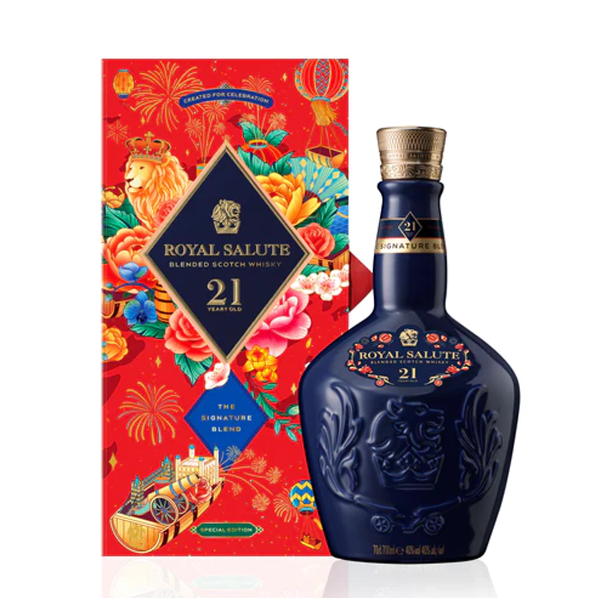 Chivas-Royal Salute 21 CNY 2024 Ltd Edition (藍) 700ml