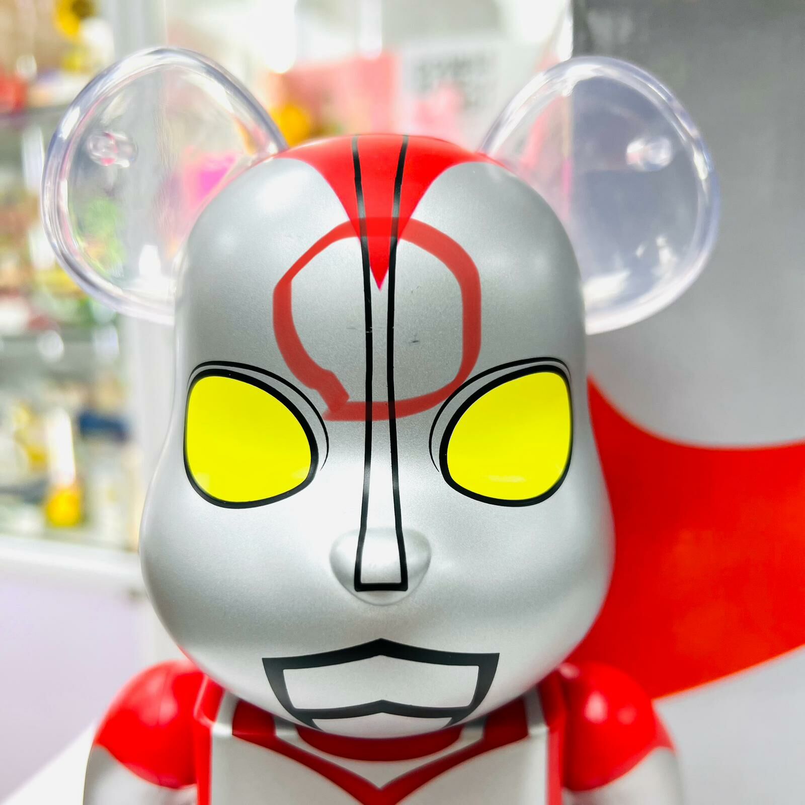 (OPENED BOX little bit damage) 100%+400% BE@RBRICK Ultraman 80