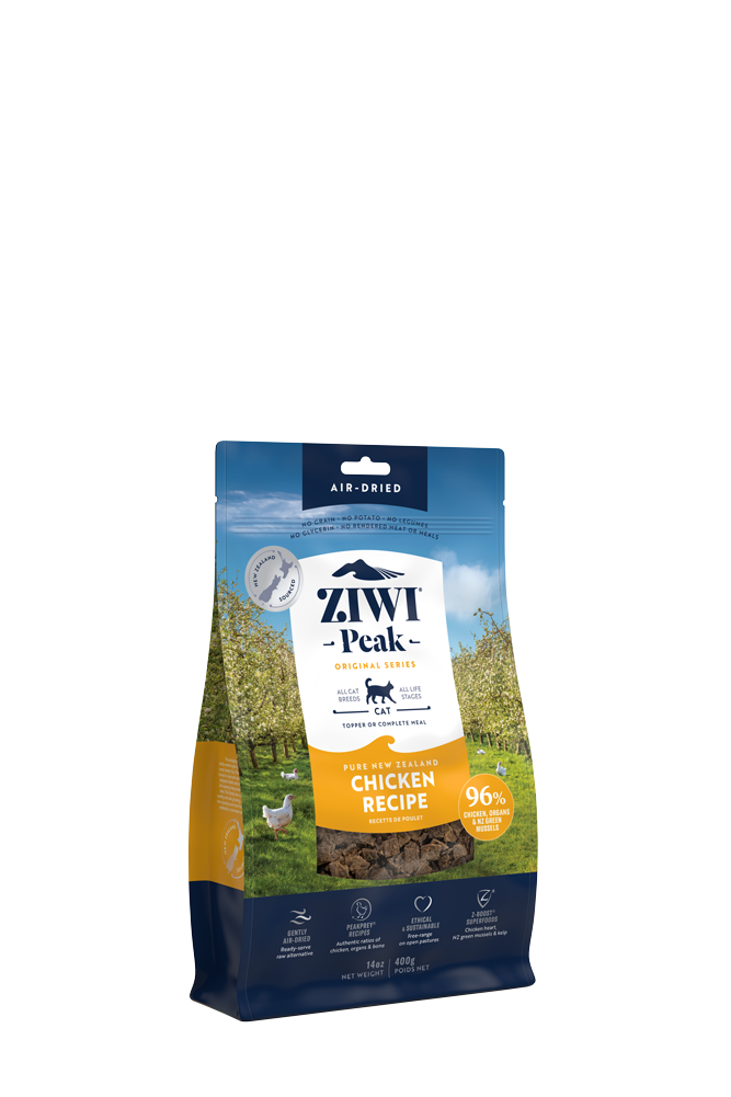 Ziwipeak - 風乾貓糧系列 - 放養雞配方 ( 400g / 1kg)