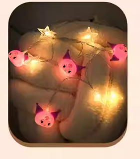 Sanrio Characters溫柔星系列發光許願星夜燈 - Kuromi