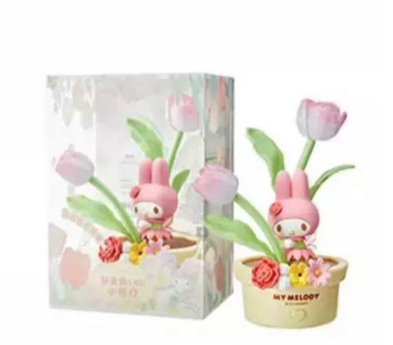 Sanrio Characters 花仙子系列鬱金香LED小夜燈 -  My Melody