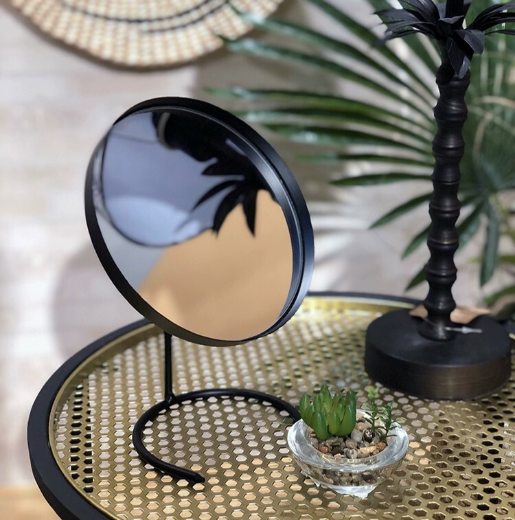 《3547》圓形質感桌上立鏡
