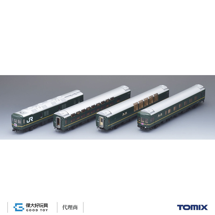 TOMIX HO-9109 特急寢台客車24系25形Twilight Express 基本(4輛)