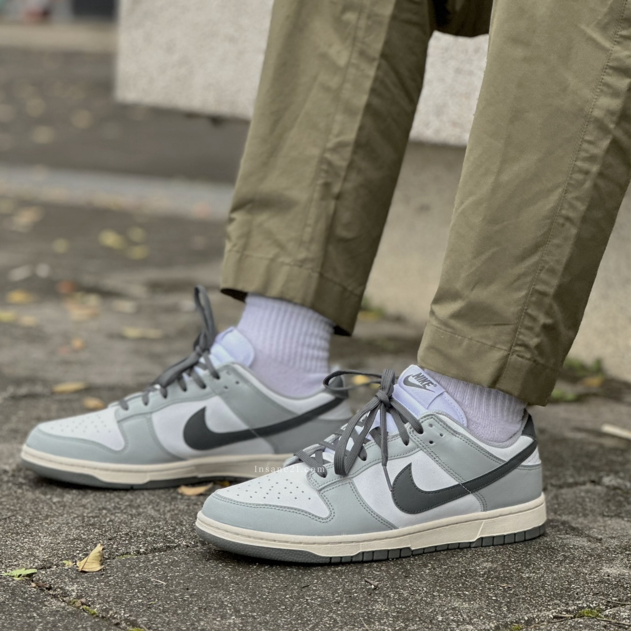 NIKE DUNK LOW"LIGHT SMOKE GREY" 灰黑勾 DD1503-117