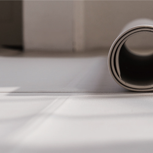 dfang 迪邦｜仿皮革紋止滑遊戲地墊-淺灰色(240x140x0.5cm)