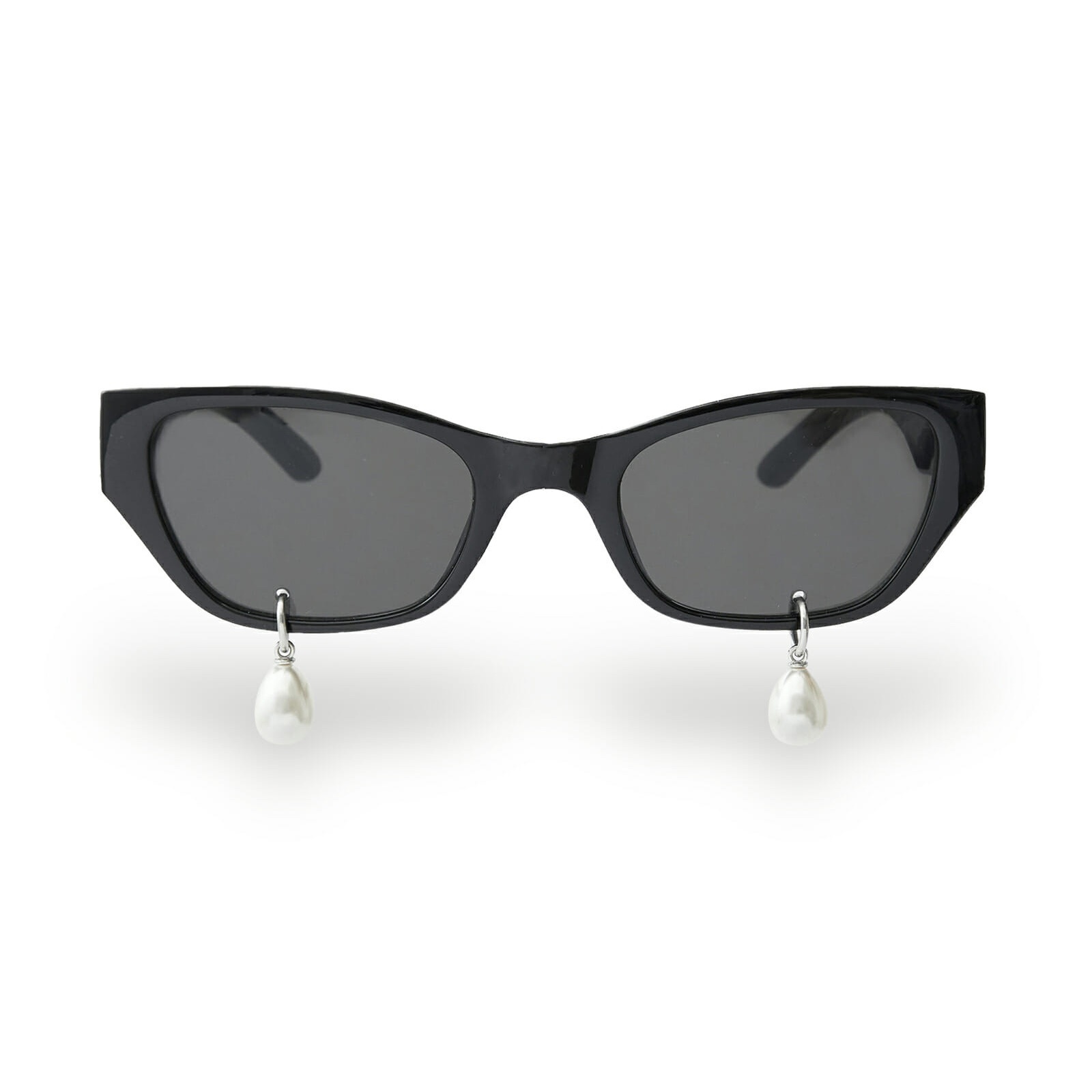 [KIMHEKIM] PEARL TEAR CAT-EYE SUNGLASSES（PAIR）