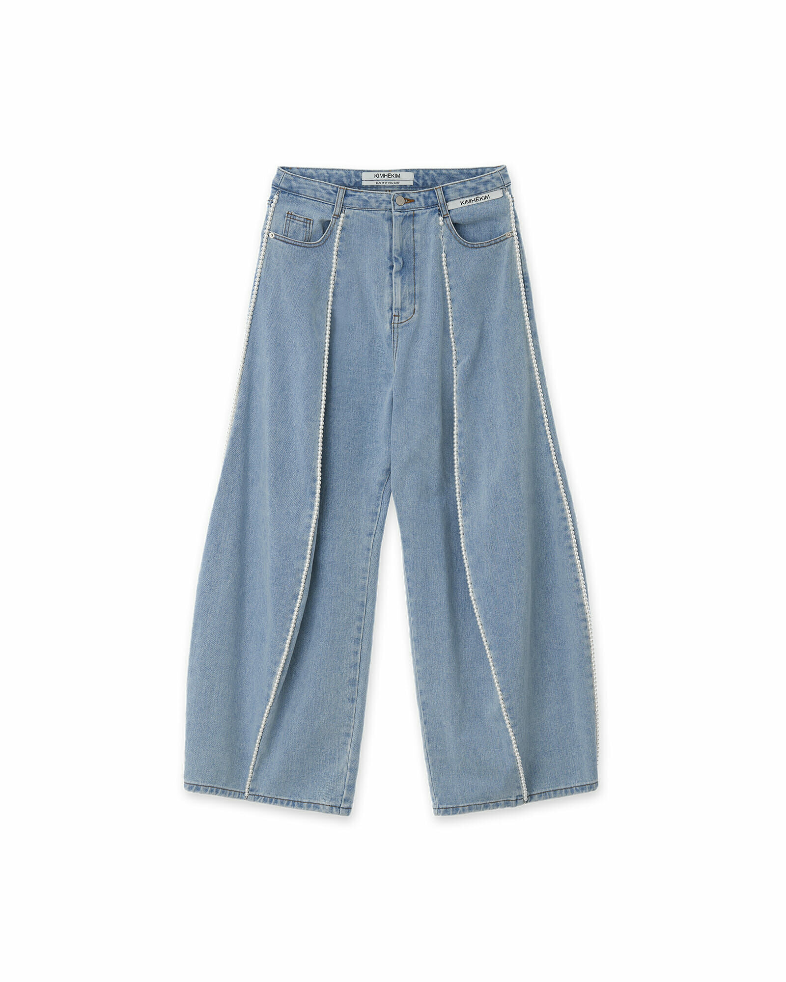 [KIMHEKIM] PEARL EMBELLISHED JEANS