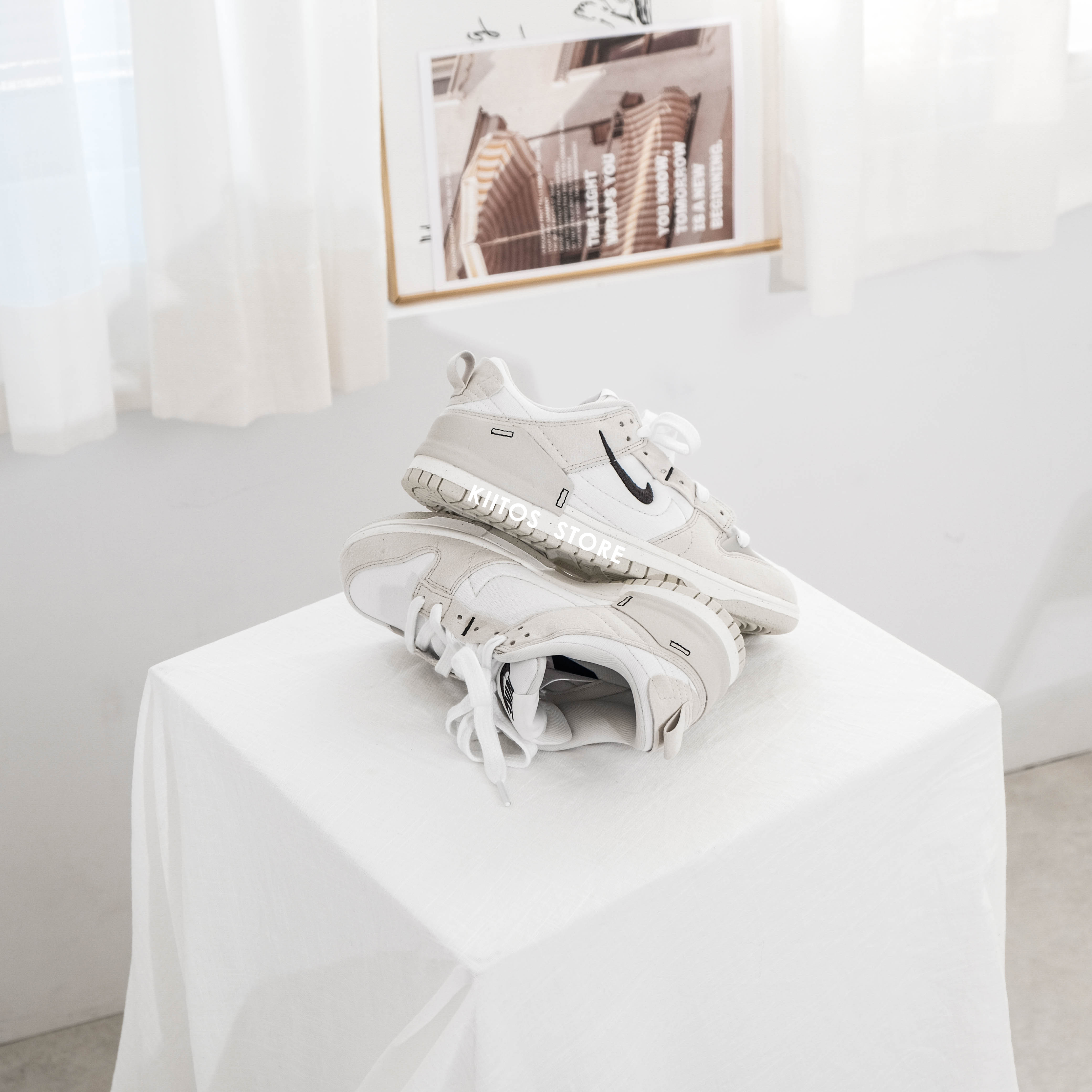 Nike Dunk Low Disrupt 2 燕麥 米黑色 DH4402-101