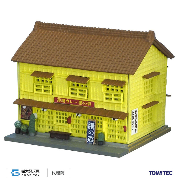 TOMYTEC 321132 Building Collection 111-4 Medicinal Curry Shop ・ Deep-Fried Chicken Shop