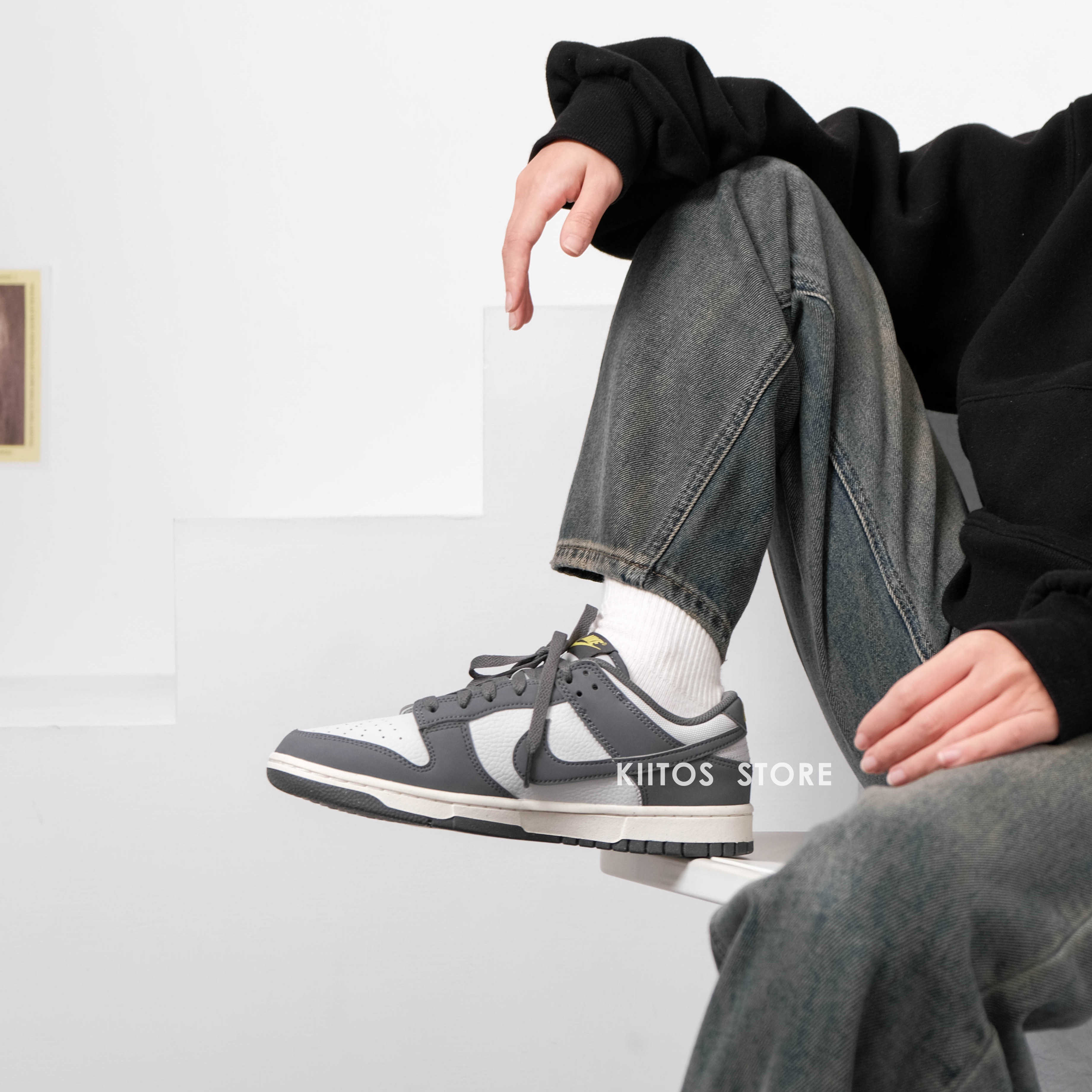 Nike Dunk Low Next Nature"Iron Grey Lightning" 深煙灰 奶油底 FZ4621-001