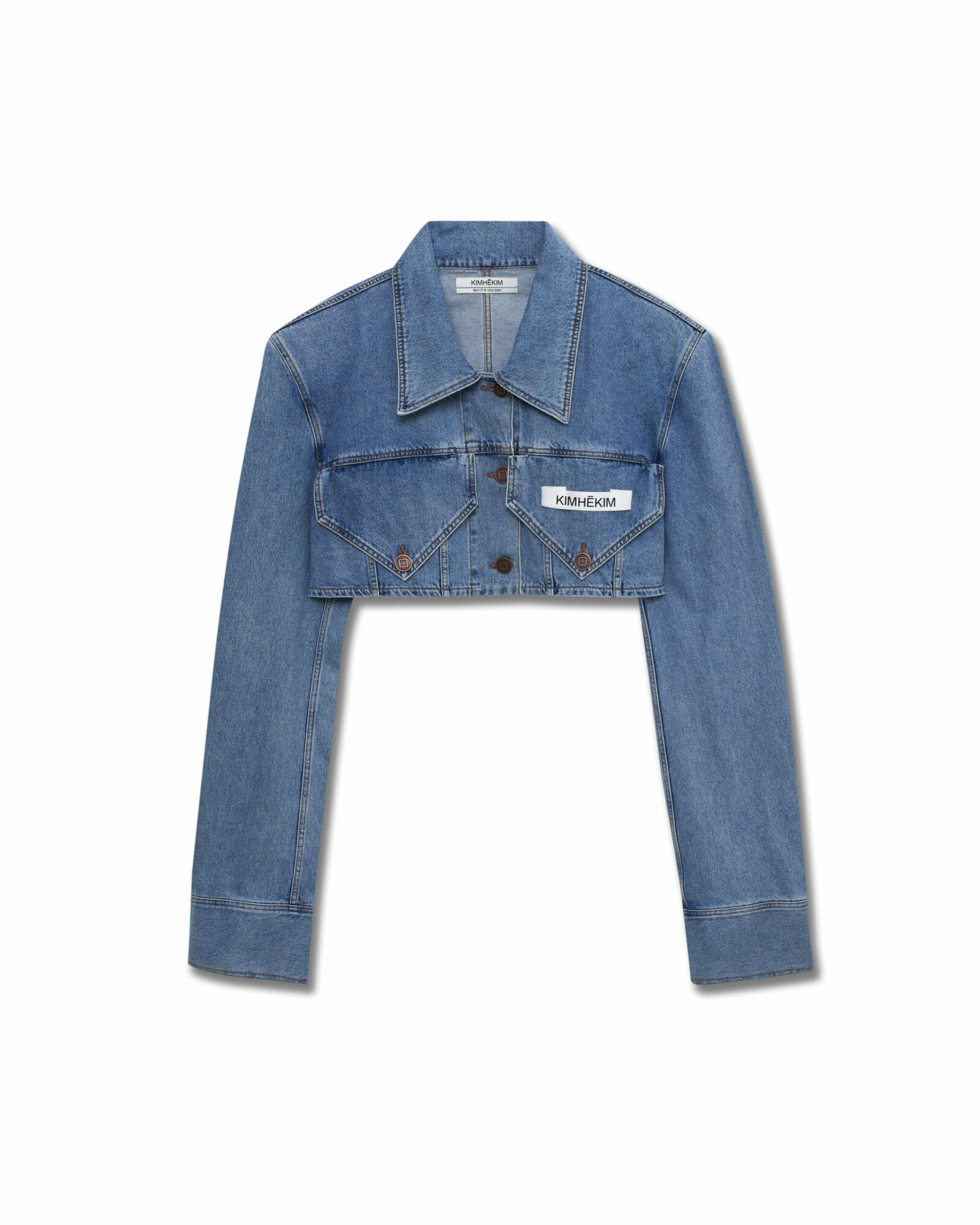 ☆1.5 Emma Denim Two Pocket Jacket /KIMHEKIM☆ KIMHEKIM] 1.5 EMMA DENIM TWO POCKET JACKET