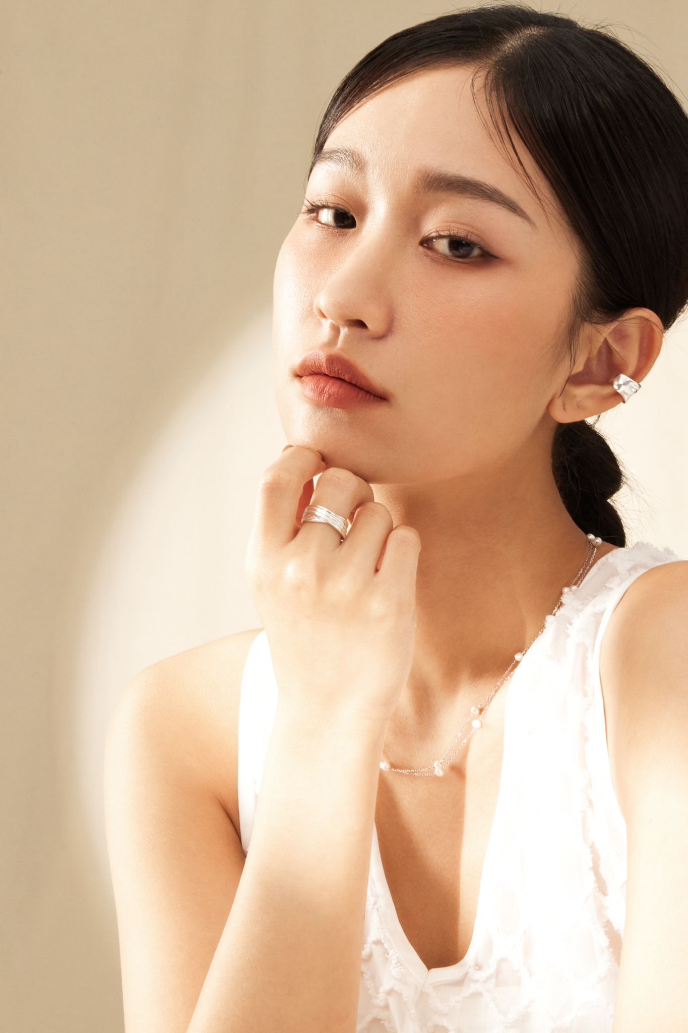 R287|線條純銀戒指