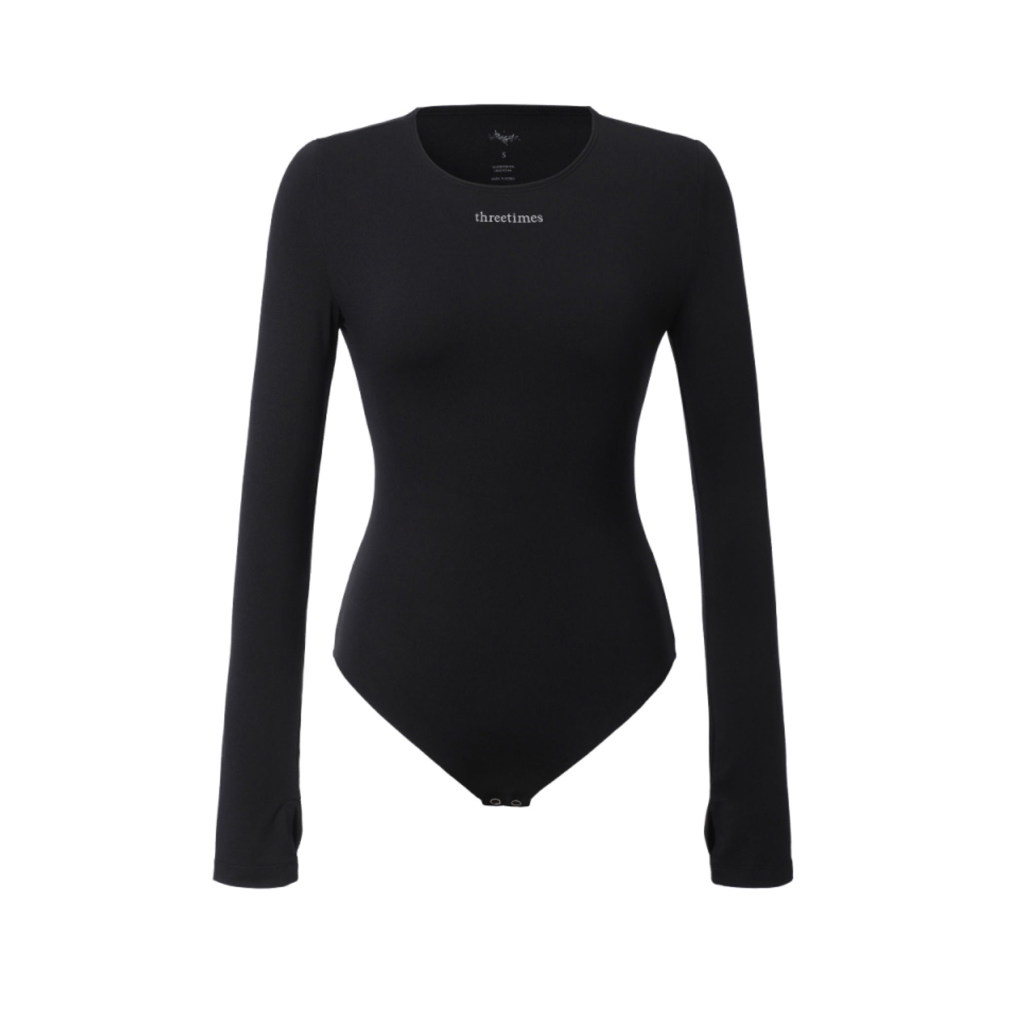 [threetimes] SOFT BODYSUIT