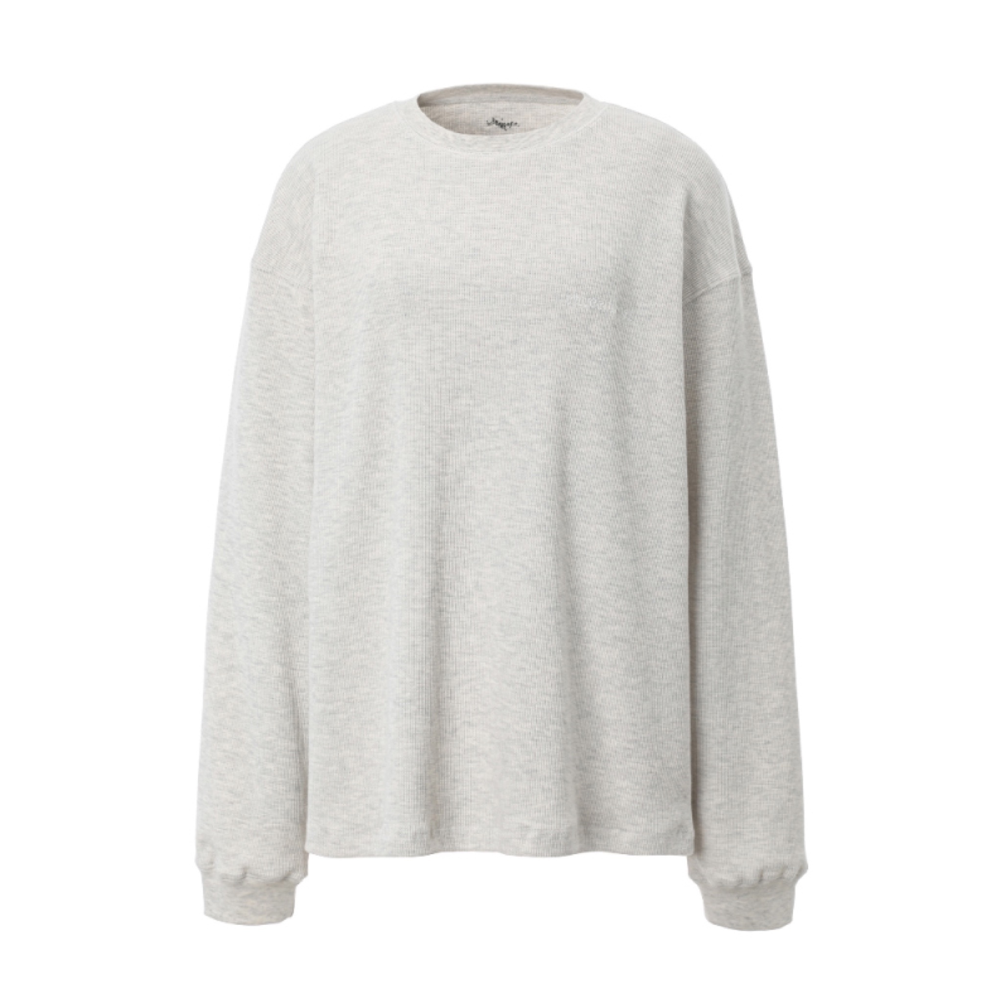 [threetimes] COZY WAFFLE TOP