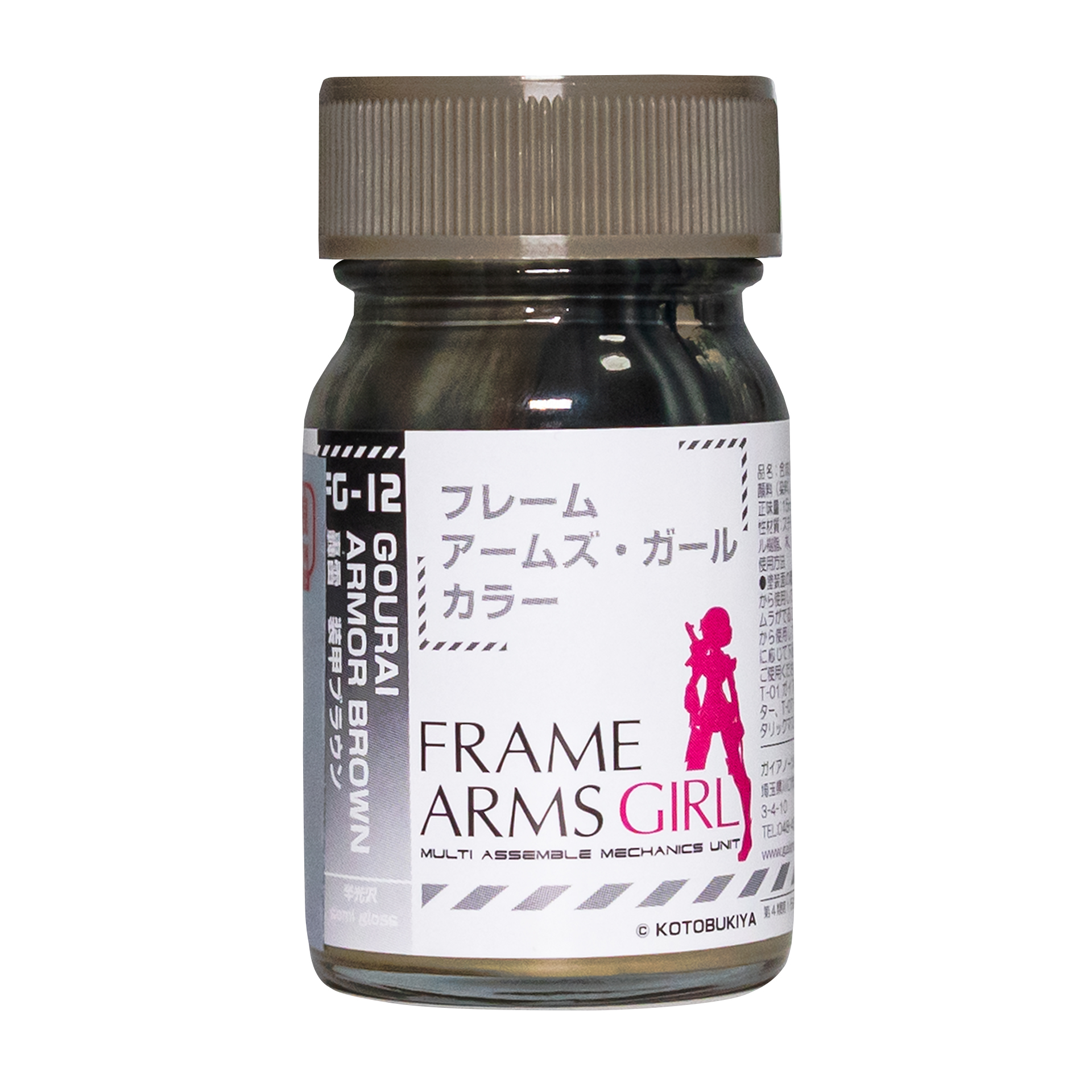 GAIA 蓋亞 FG-12 THUNDER ARMOR BATON 轟雷装甲ブラウン 15ML