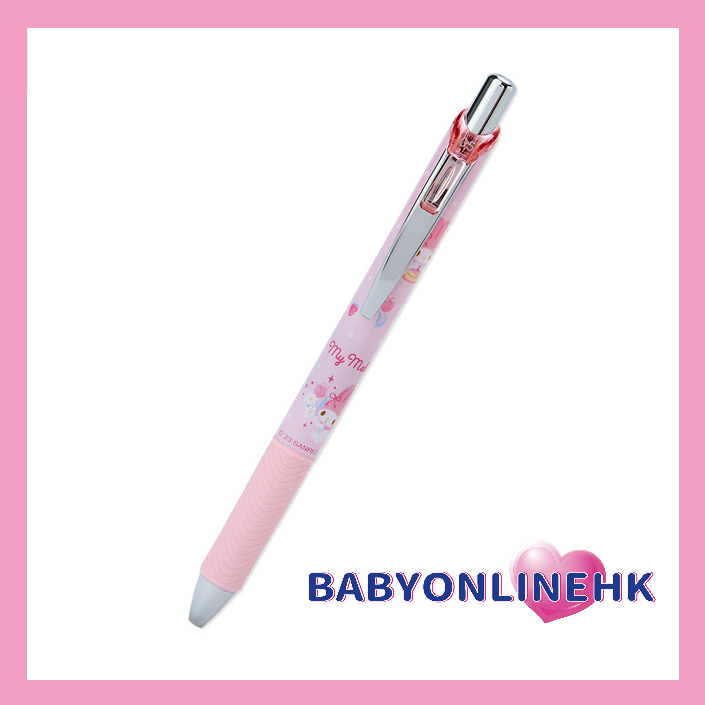 Sanrio X Pentel ENERGEL極速鋼珠筆/ 0.5mm/ My Melody 批發零售