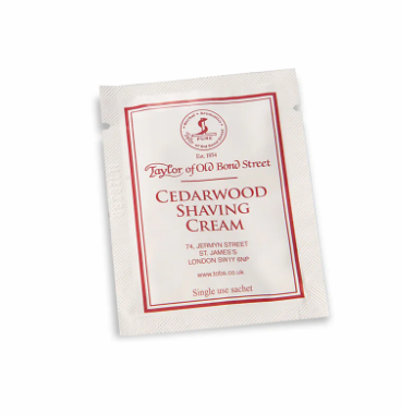 英國 TAYLOR OF OLD BOND STREET 剃鬚膏試用裝 5ml CEDARWOOD
