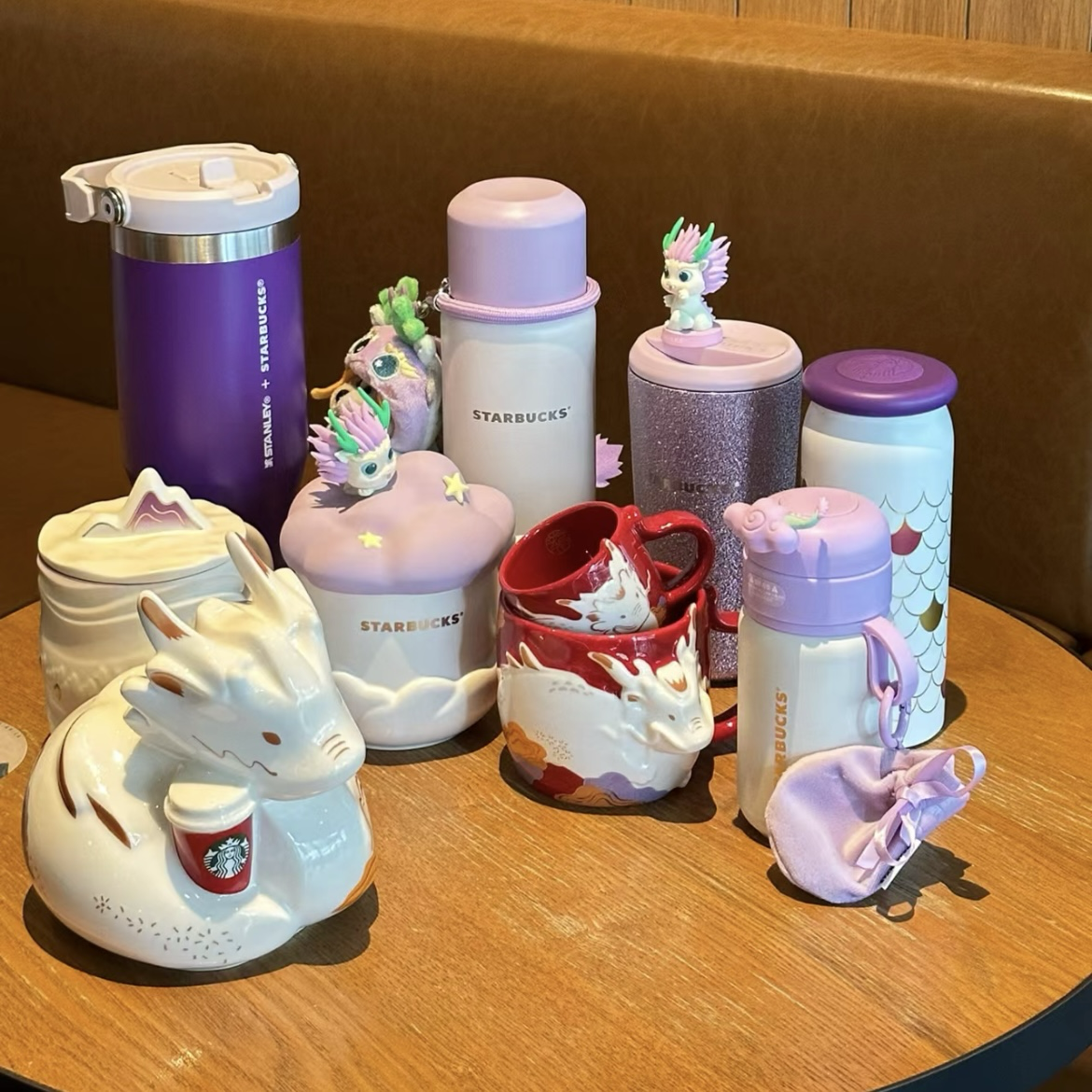 星巴克 2024龍年系列 紫色 Starbucks