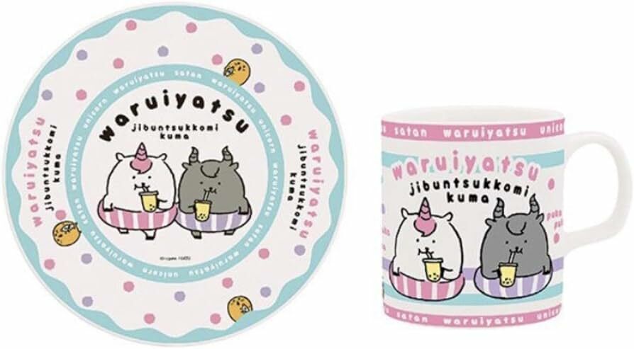 現貨｜獨角 & 雙角 壞蛋杯碟套裝