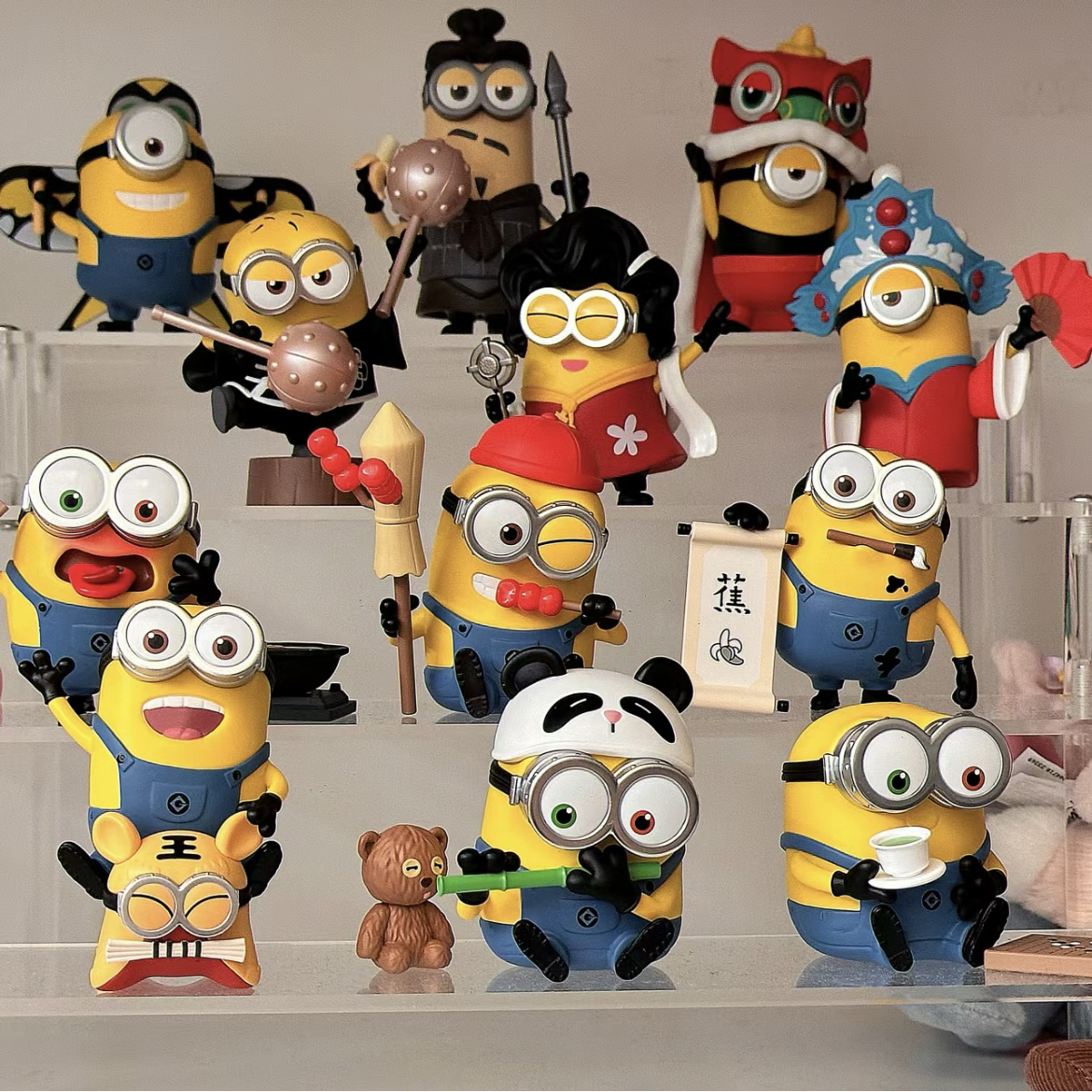 <官方正版授權>小小兵 龍年主題 盲盒 中國行 公仔 POP MART