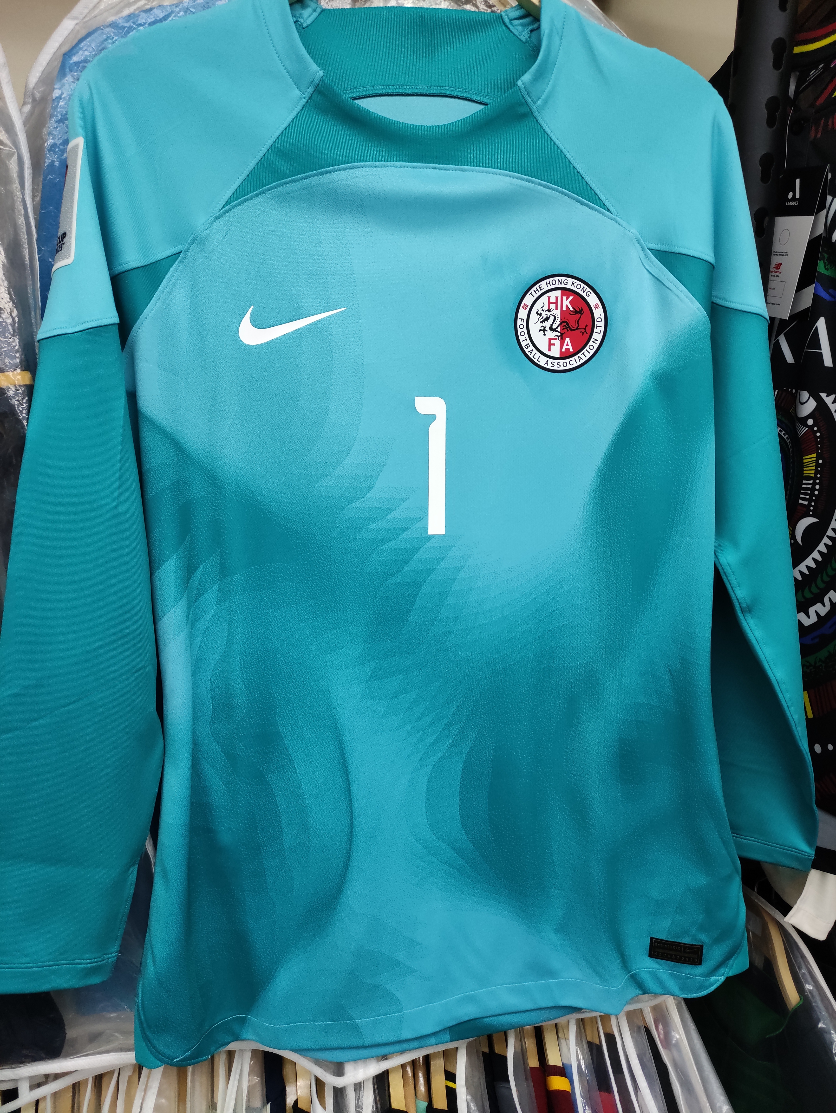 23-24香港隊更衣室球員版藍龍球衣