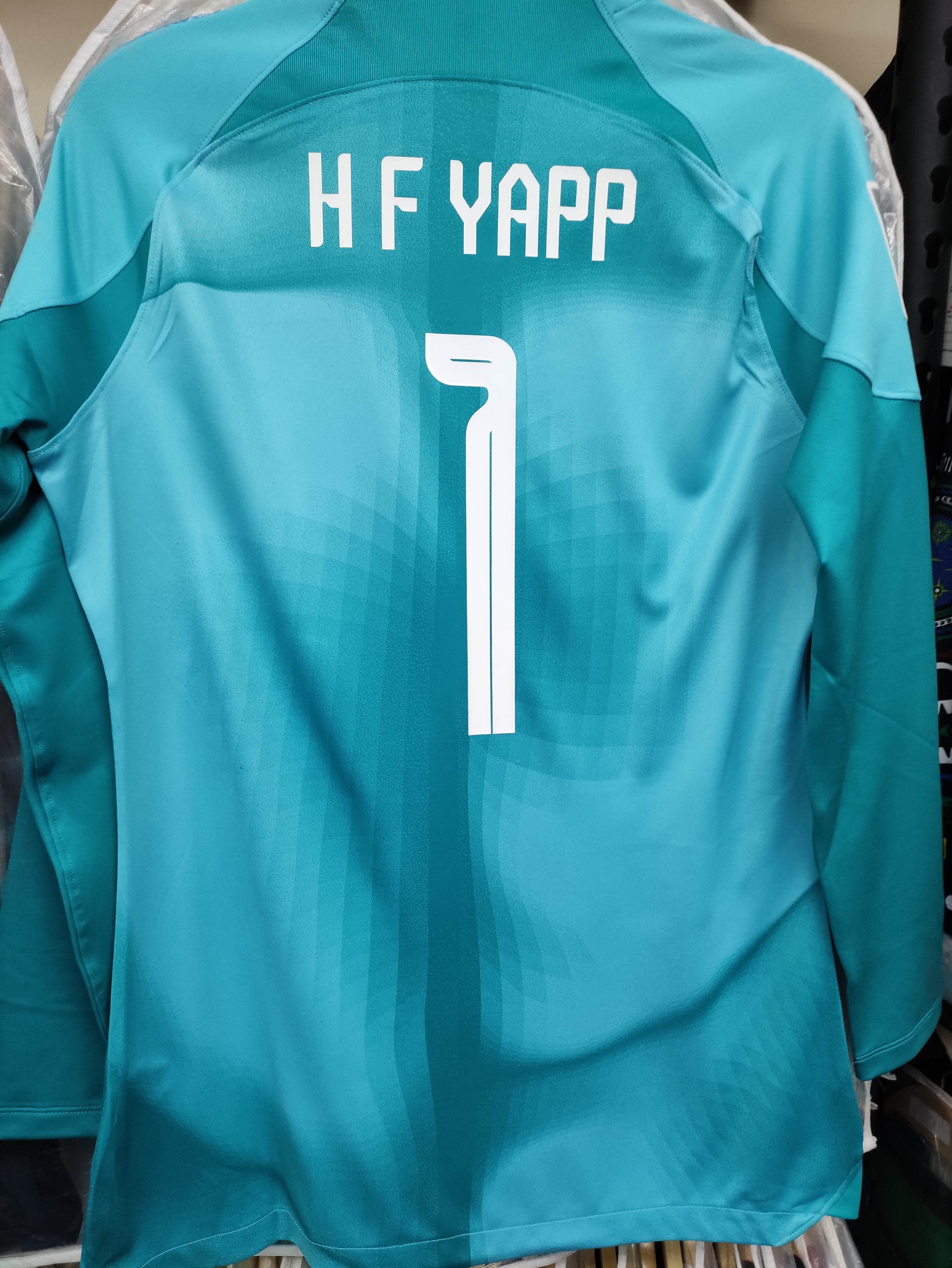 23-24香港隊更衣室球員版藍龍球衣