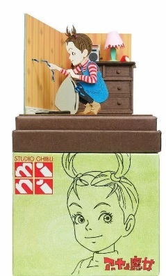 Sankei 情景 MP07-129 Miniatuart Kit 安雅與魔女 安雅蚯蚓藏起来