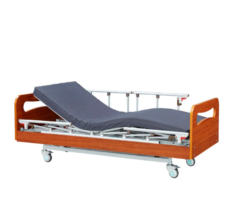 三馬達電動養護床 (塑鋼床面+外罩輪) BL-BH62 - "亞護" 電動護理床 (未滅菌)