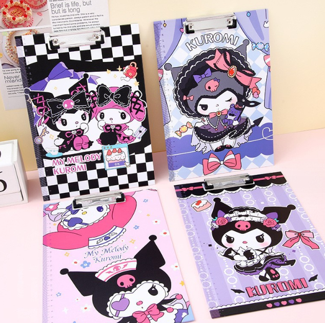库洛米Kuromi A4板夹（款式随机）
