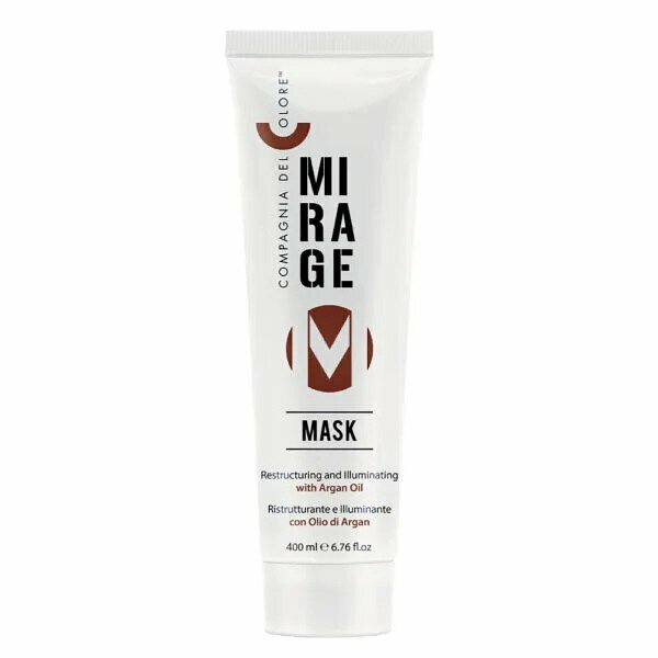 COMPAGNIA DEL COLORE MIRAGE MASK RESTRUCTURING AND ILLUMINATING WITH ARGAN OIL 堅果油滋養髮膜 400ML
