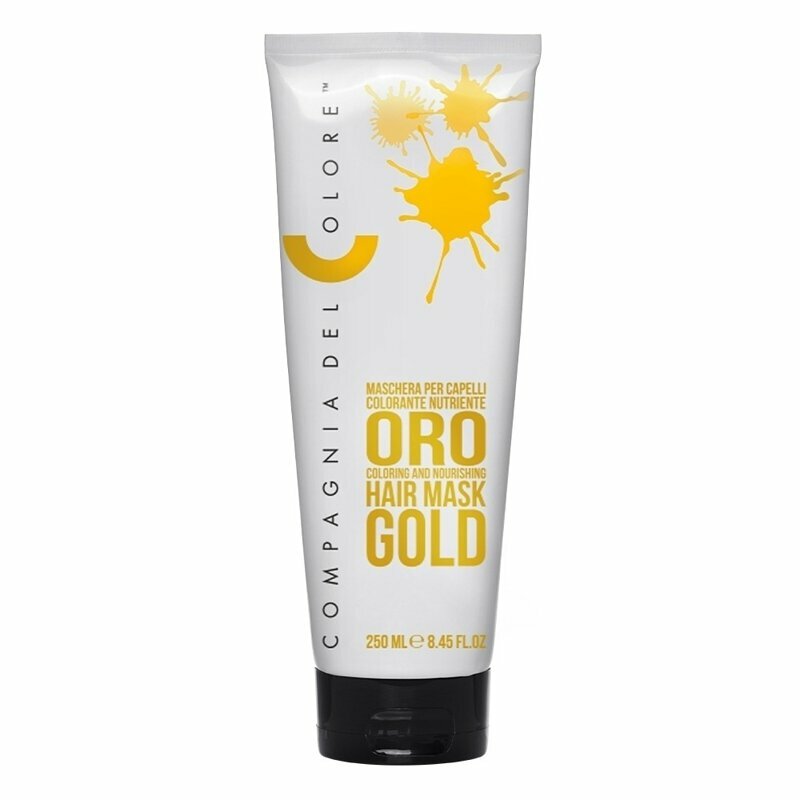 COMPAGNIA DEL COLORE COLOR MASK GOLD 酸性髮膜 金色 250ML