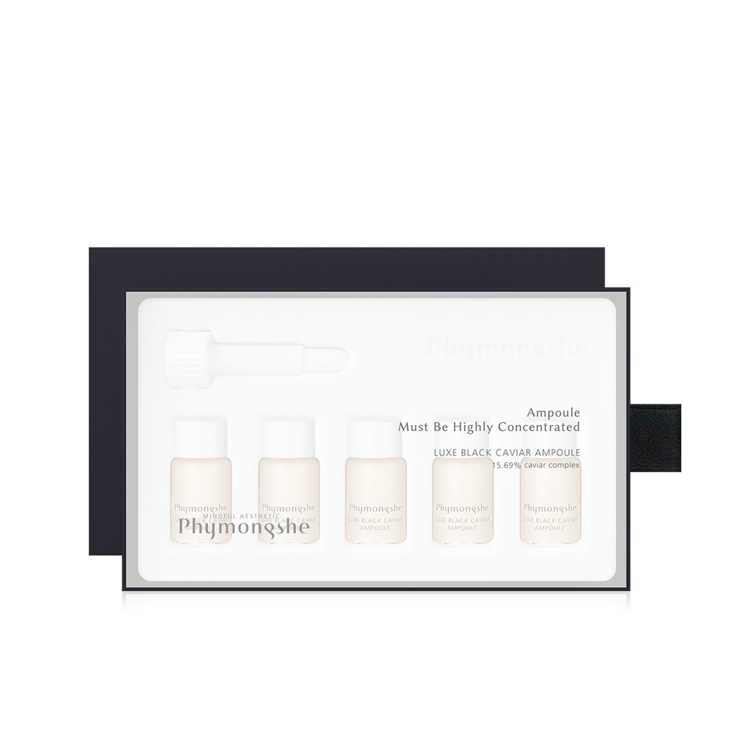 Phymongshe Luxe Black Cavier Ampoule (4ml*5PCS)