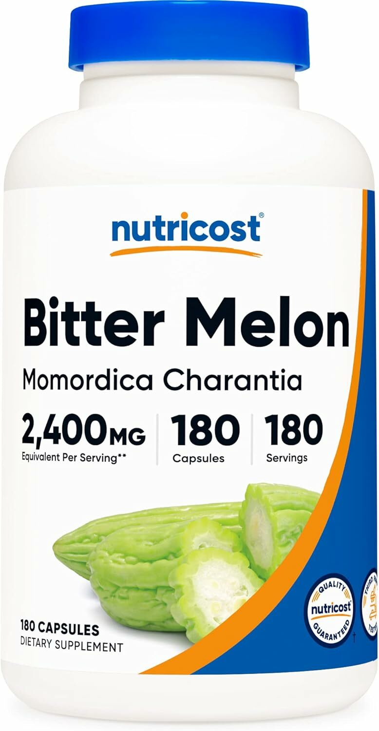 [預購] Nutricost 苦瓜 600毫克 180粒 Bitter Melon