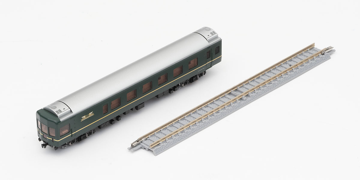 Tomix FM-029 N規 JR 24系25形特急寝台客車.先頭車博物館. 無動力.有頭尾燈