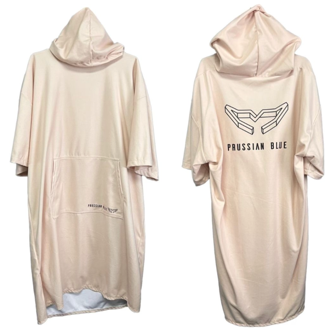 ▲普魯士藍 PRUSSIAN BLUE 素色毛巾衣