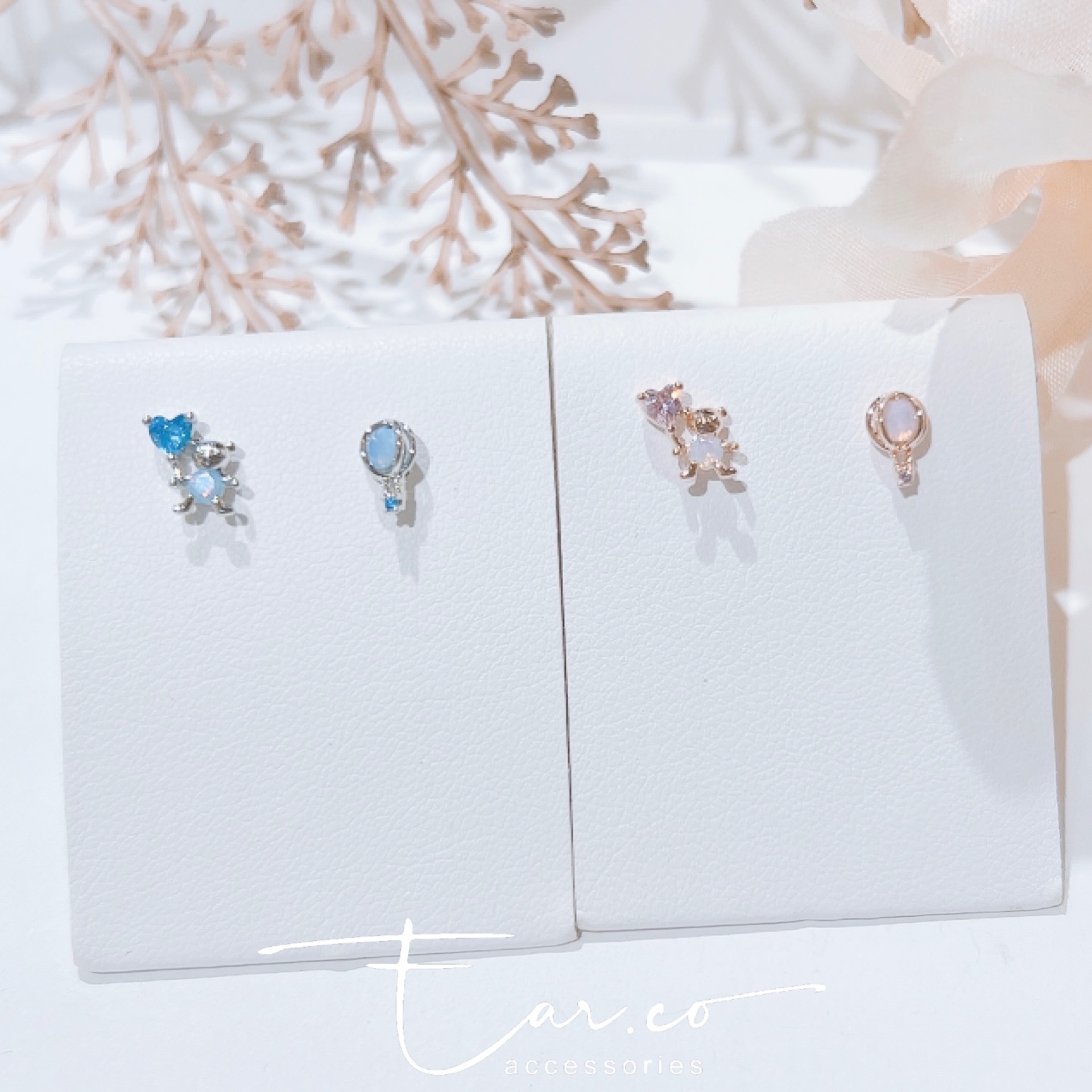 迷你愛心氣球小熊拼熱氣球 #E249