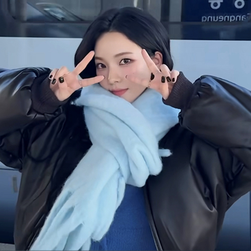 [KARINA同款] ENGBROX - COTTON CANDY MUFFLER (BLUE)