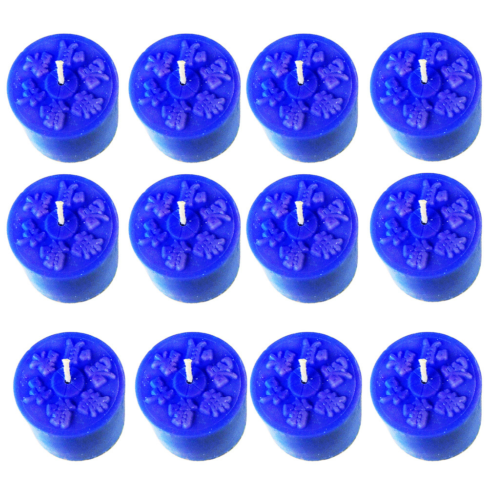 六字真言甘露酥油粒{消業障}藍色100入 【十方】150927