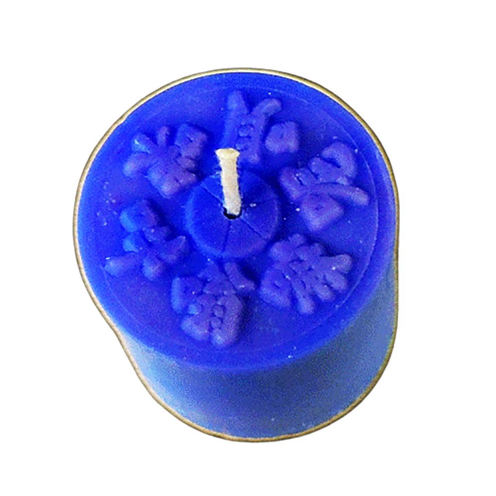 六字真言甘露酥油粒{消業障}藍色100入 【十方】150927