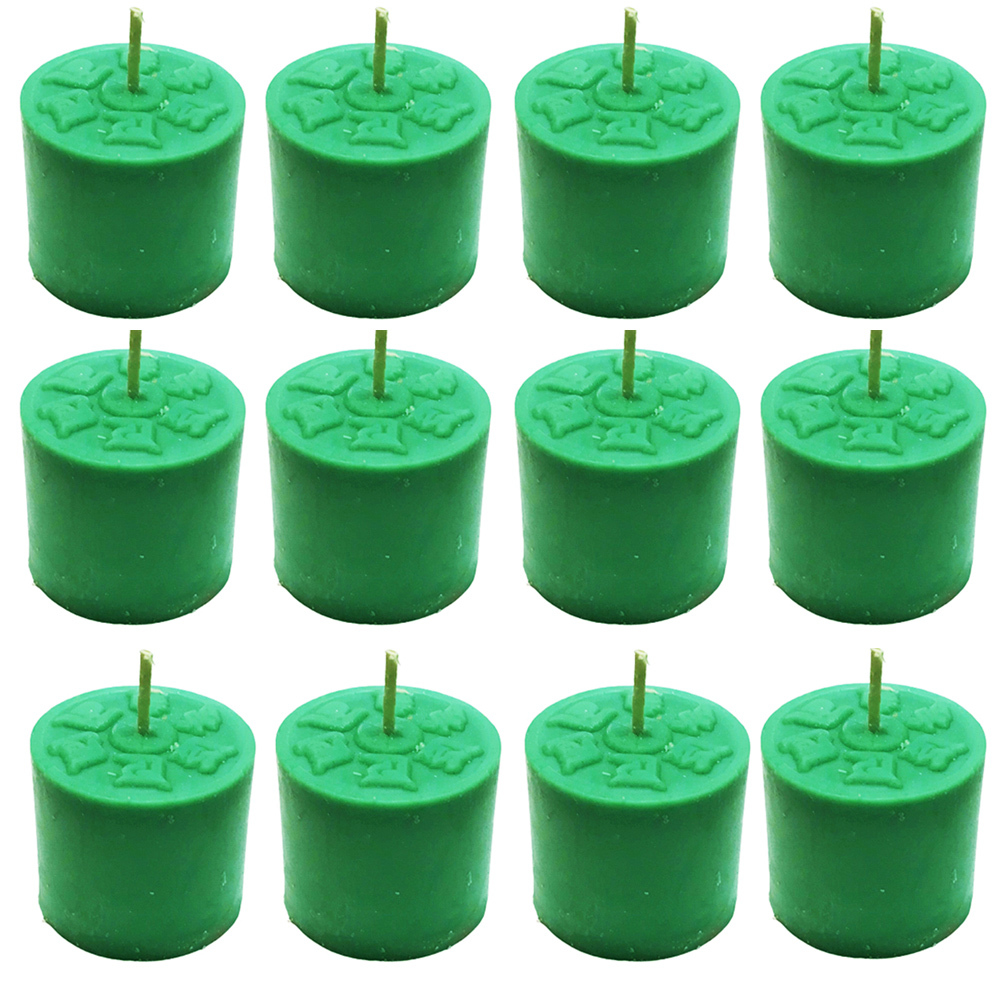 六字真言甘露酥油粒{成就事業}綠色100入【十方】150925