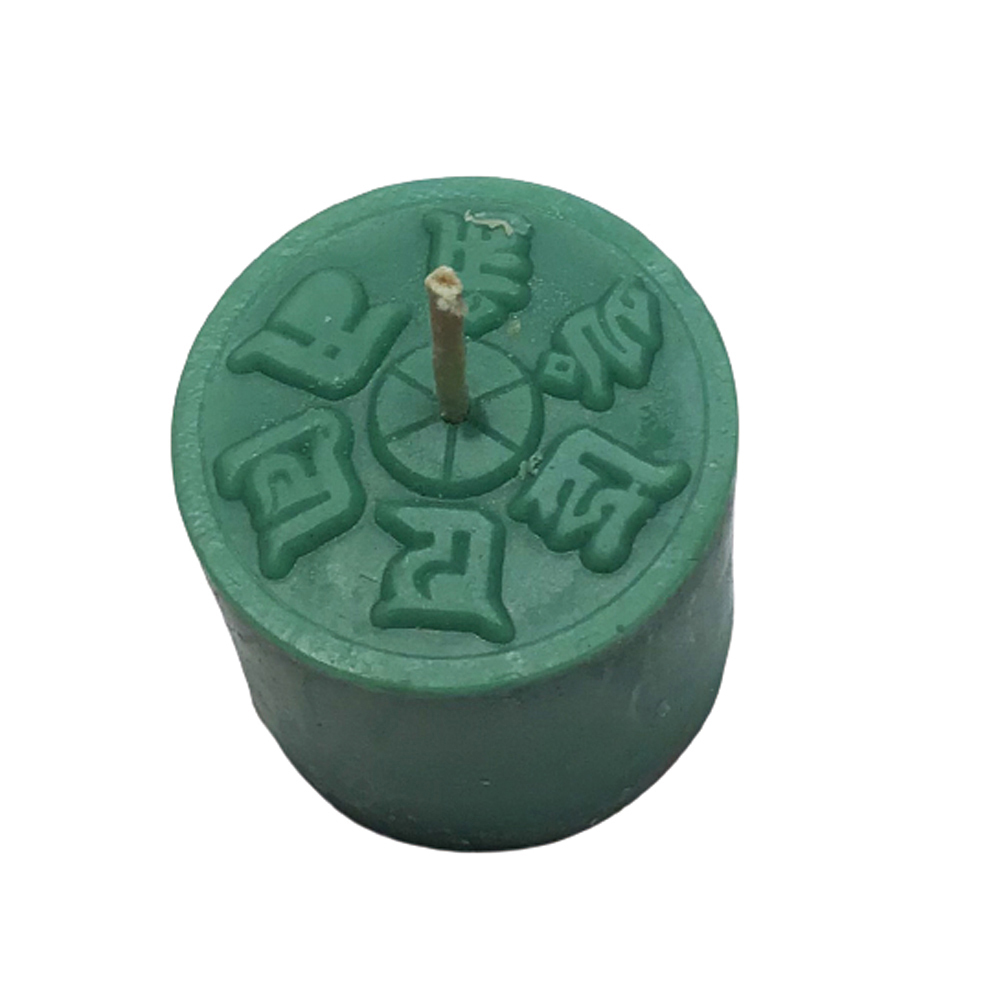 六字真言甘露酥油粒{成就事業}綠色100入【十方】150925