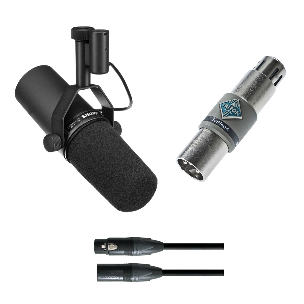 配信機器・PA機器・レコーディング機器 shure sm7b + Triton Audio FetHead 配信機器・PA機器・レコーディング機器 shure sm7b + Triton