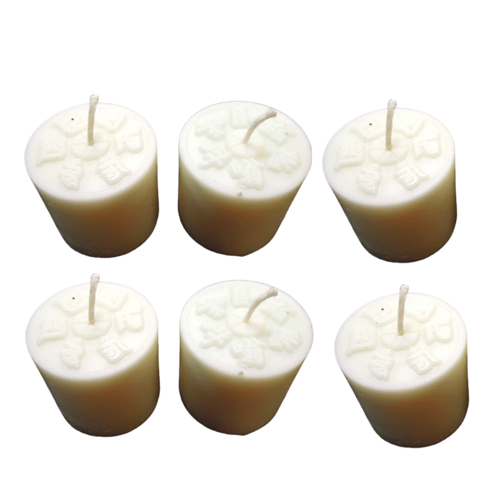 六字真言甘露酥油粒{平息災難}白色40入【十方】153240