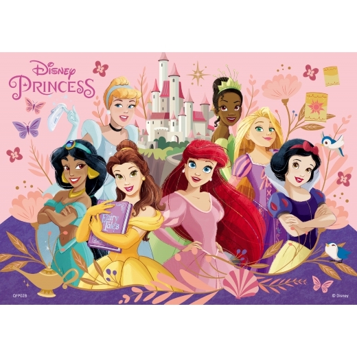 迪士尼公主 108片盒裝拼圖-B